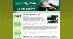 Desktop Screenshot of city-line.cz
